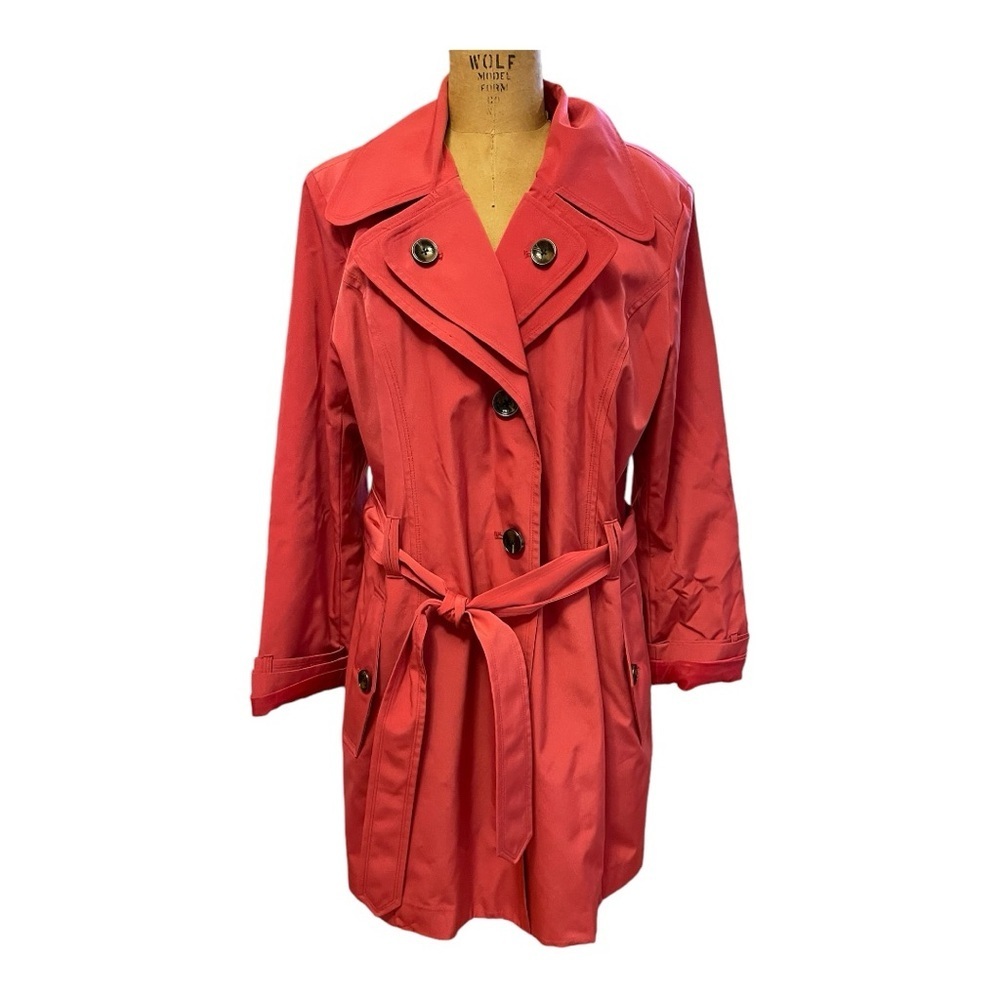 London Fog | Rose Pink Trench Coat